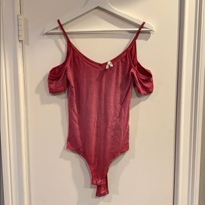 Washed Ruby Body Suit